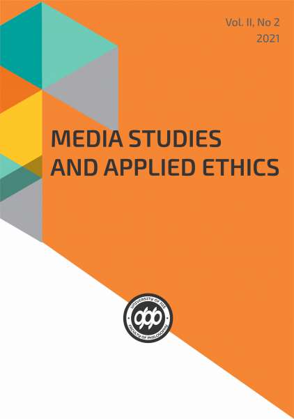 MEDIA STUDIES AND APPLIED ETHICS VOL. II, No 2 (2021)