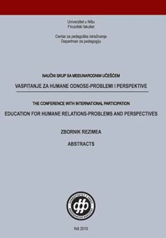 Васпитање за хумане односе проблеми и перспективе зборник резимеа