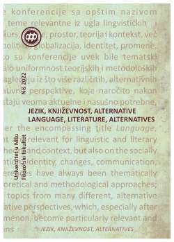 JEZIK, KNJIŽEVNOST, ALTERNATIVE/LANGUAGE, LITERATURE, ALTERNATIVES - JEZIČKA ISTRAŽIVANJA