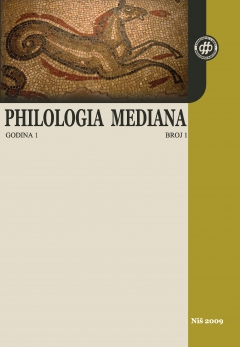 PHILOLOGIA MEDIANA 1 (2009)