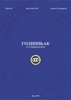 ГОДИШЊАК ЗА СОЦИОЛОГИЈУ 26 (2021)