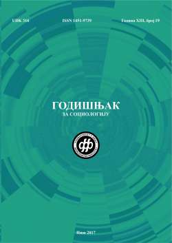 ГОДИШЊАК ЗА СОЦИОЛОГИЈУ 19 (2017)