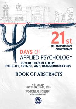21st International Conference DAYS OF APPLIED PSYCHOLOGY 2026, BOOK OF ABSTRACTS