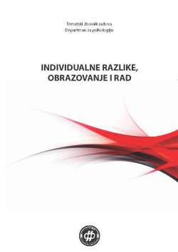INDIVIDUALNE RAZLIKE, OBRAZOVANJE I RAD
